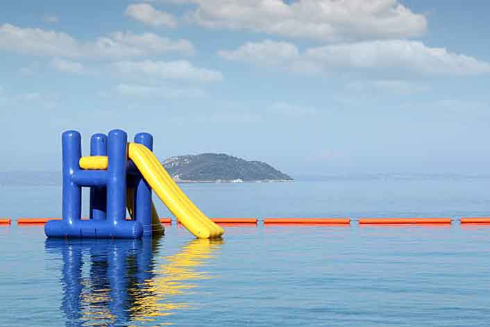 Safety Tips When Using an Inflatable Water Slide